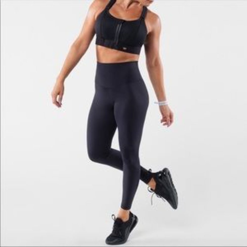 SHEFIT Boss Black High Rise Leggings Size L (Luxe)